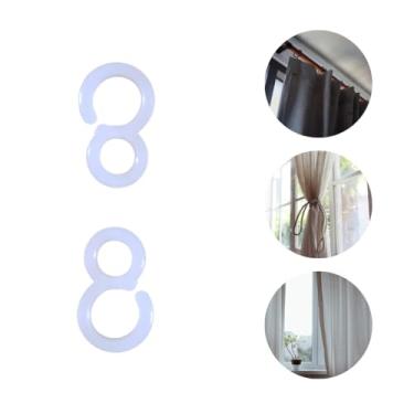 Imagem de Gancho Para Argolas Cortina Transparente - 100 Peças