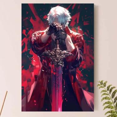 Imagem de Placa Quadro Decorativo - De.vil M.ay C.ry (Devil_03)