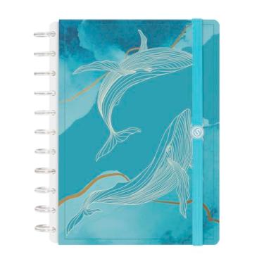 Imagem de Caderno De Disco Iscool 140 Fls Grande G+ Oceania Mar