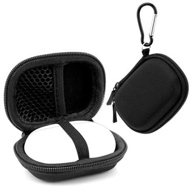 Imagem de Linkidea Suporte Para Fones De Ouvido Compatível Com Jaybird Vista, Vista 2, Beats Studio Buds, Buds + Bluetooth Ear Substituição Hard Shell Portátil Bolsa Transporte Cabo Armazenamento (Preto)