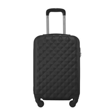 Imagem de Mala de Viagem Tamanho Bordo 10kg Rodas 360 - Gladiador Diamond D1MB (Preta)