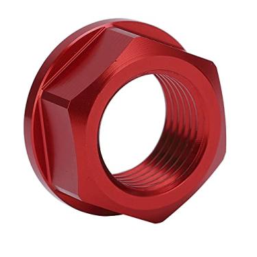 Imagem de Porca do Parafuso do Eixo da Roda Dianteira da Moto, Substituto Maravilhoso para CRF250R 04-21, Feito de Alumínio de, Alumínio, Leve, Robusto, Tartaruga-racial CNC, M16x1.5,