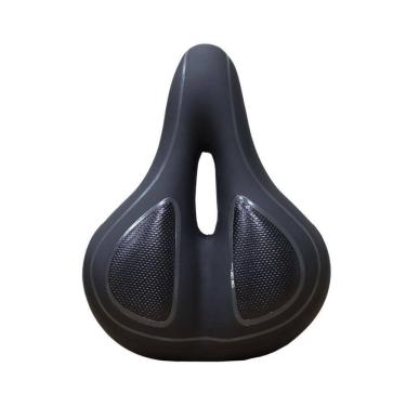 Imagem de Selim Vazado Absolute Comfort Duas Molas Preto-Cinza