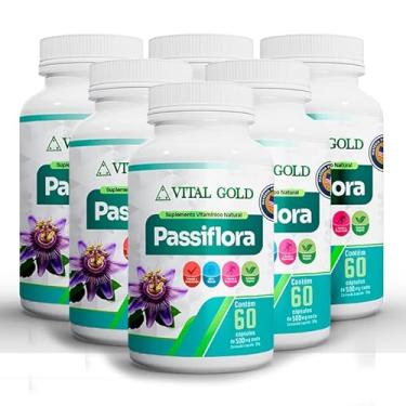 Imagem de PASSIFLORA - 500mg (60 Cápsulas) VITAL GOLD + (6)