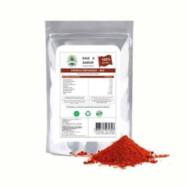 Imagem de Paprica Defumada, Raiz e Sabor Tempero Natural 50g