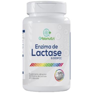 Imagem de Enzima Lactase 9000 FCC Bionutri – 120 Cápsulas | Suplemento Premium para Intolerância à Lactose | Auxilia na Digestão de Leite e Derivados