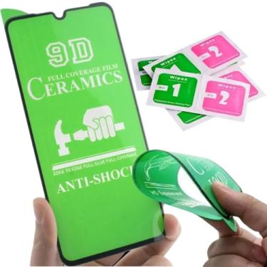 Imagem de [GL CASES] Película Xiaomi Poco X7 Anti Risco Película Poco X7 De Cerâmica 3D 9H Proteção Anti Impacto Com Cobertura Total Da Tela + Kit Limpeza Para Aplicação