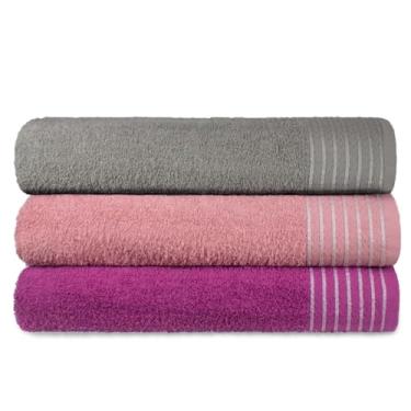 Imagem de Kit 3 Toalha Banhao Gigante Extra Macia New Sublime com Alta Absorçao (Kit 6)