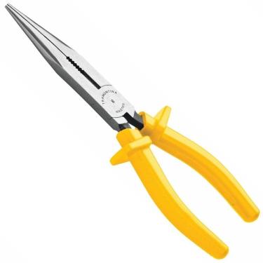 Imagem de Alicate Bico Meia Cana Longo 8"" Isolado - 41008180 - Tramontina Alicate Meia Cana Bico Longo 8 Tramontina