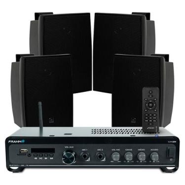 Imagem de Kit Som Ambiente Jbl Acustico Para Area Gourmet Churrasqueira Varanda 