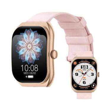 Imagem de Relógio Inteligente Bluetooth Feminino LIGE Com Monitor De Frequência 