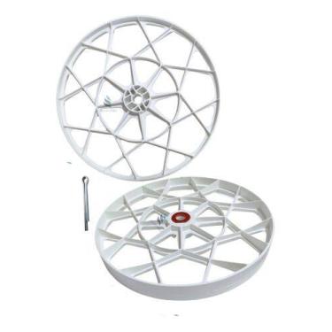 Imagem de Kit com 10 Polias para Tanquinho Colormaq 16kg, 18kg e 20kg - Nova - n