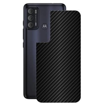 Imagem de Película para Motorola Moto G60 - Traseira de Fibra de Carbono Preta - Gshield