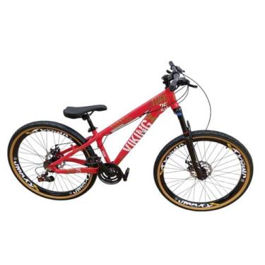 Imagem de Bicicleta Aro 26 Vikingx 21 Velocidades Freio Disco Mecanico Rodas Vma