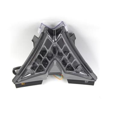 Imagem de Lanterna traseira de LED Arashi Smoke E-Mark para Aprilia RSV4 Tuono V4 2010-2016, luz traseira de freio de seta, acessórios de substituição integrados para motocicleta