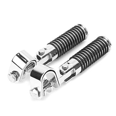 Imagem de Pinos de estrada de proteção de motor para barras de impacto Braçadeira de pedal de pé, pinos de pé de motocicleta, pinos de estrada (aço)