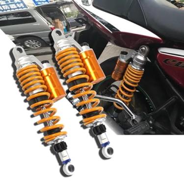 Imagem de Arashi Amortecedores Carregados com Nitrogênio 360 mm/14" Suspensão Traseira para Honda CB1000 Super Four 1992-1995, CB1300 2003-2019, CB1300S CB1300F 2013-2019, Acessórios para Motocicleta Dourado