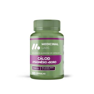 Imagem de CALCIO + MAGNESIO + BORO 1100MG 60 CAPSULAS - MEDICINAL LABS