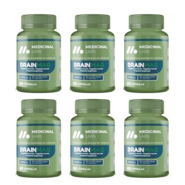 Imagem de KIT 6 BRAINMAG 1400MG 60 CAPSULAS - MEDICINAL LABS