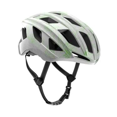 Imagem de Vaveren Capacete de bicicleta Capacete de bicicleta Acessórios de ciclismo Portátil para bicicletas de estrada Ciclismo Esportes ao ar livre, Cyan Blue L