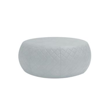 Imagem de Puff Cleo 105cm Trêsse Corano Branco Gran Belo