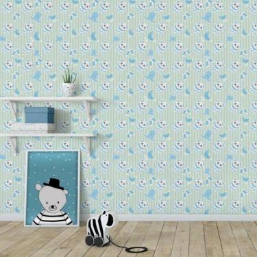 Imagem de Papel De Parede Kids Ursinho Menino