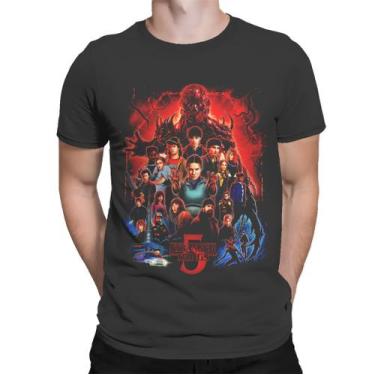 Imagem de Camiseta Unissex  Stranger Things 5ª Temporada Final - Shimai, PP