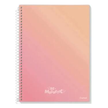 Imagem de Caderno Universitário Capa Dura A4 10 Matérias 160 Folhas Be Magnetic Credeal Estampa 3