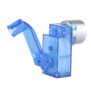 Imagem de Luqeeg Gerador de Manivela Dínamo Mecânico Carregador de Emergência Durável para Conexão Rápida, Lanterna Com Resistor LED de Faixa de Tensão de 6V, ótimo Presente para Pais e Filhos, Azul 6 X 4,6 X