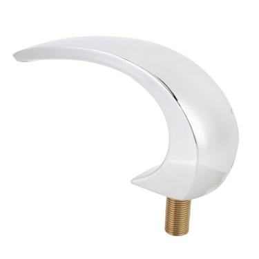 Imagem de GOWENIC Elegante Banheira Cachoeira Bico de Aço Inoxidável Torneira da Pia do Banheiro Bico para Piscina Banheira 8.07x2.17in