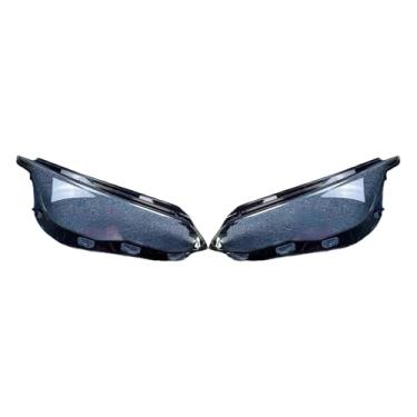 Imagem de Frente do carro farol lente escudo capa abajur lâmpada de halogênio farol capa compatível com vw golf 8 r-line gti 2021 2022 2023(2PCS Left And Right)