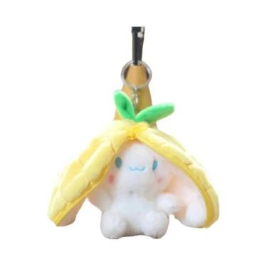 Imagem de Brinquedo De Pelúcia Coelho Frutal Kawaii Engraçado Cenoura Morango Pr