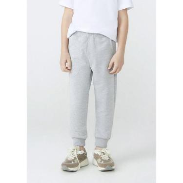 Imagem de Calça Básica Infantil Menino Com Bolso Em Moletom Peluciado - Hering K