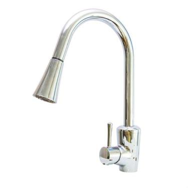 Imagem de Torneira Cozinha Misturador Monocomando  Extensível de Mesa - Roddex