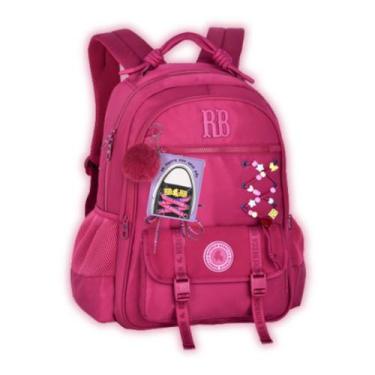Imagem de Mochila Rebecca Bonbon Costas Kids Juvenil Meninas Escolar, Rosa