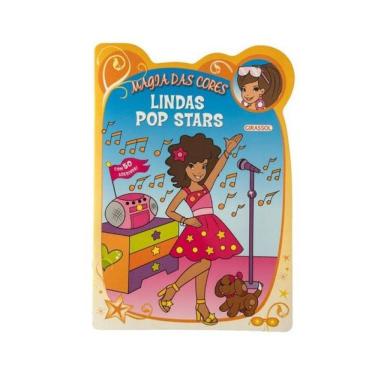 Imagem de Magia Das Cores: Lindas Pop Stars - Com 50 Adesivos!