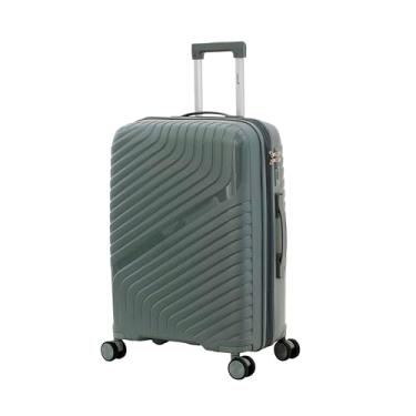 Imagem de Mala de Viagem Média em Polipropileno com Expansor (Cinza Claro)