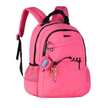 Imagem de Mochila De Costas Luluca Pandinha Juvenil Meninas Escolar - Clio Style