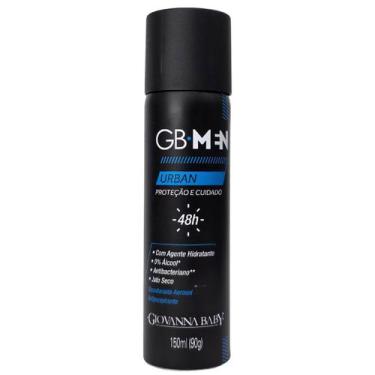 Imagem de Desodorante Aerossol Urban GB Men 48h Vegano Giovanna Baby 150ml / 90g