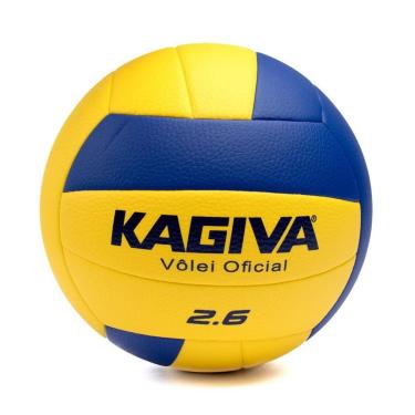 Imagem de Bola de Vôlei Oficial 2.6 Topper Kagiva Amarelo-Unissex