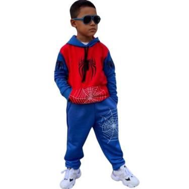 Imagem de Conjunto Moletom Infantil Menino Outono Inverno Roblox - Ikaros Kids, 