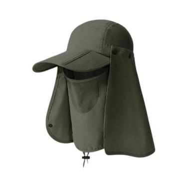 Imagem de Boné De Pesca Unissex À Prova De Vento, Chapéu Esportivo Respirável Co