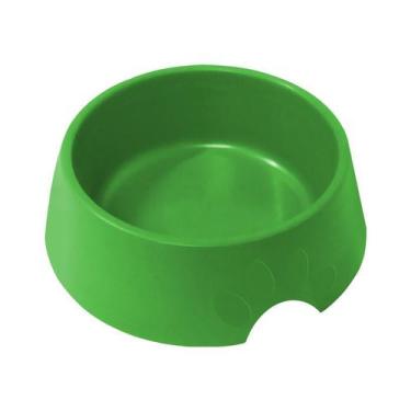 Imagem de Comedouro Pop Plastico 600 ml Nº 2 Diversas Cores - Furacão Pet, Verde