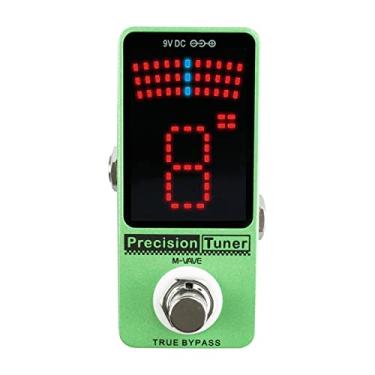 Imagem de M-VAVE Precision Tuner Pedal Display LED com True Bypass para contrabaixo cromático