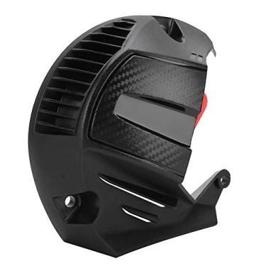 Imagem de Qiilu Capa de proteção modificada para ventilador de motocicleta BWS R acessório de decoração bws 125 capa de ventilador de scooter capa de ventilador de refrigeração ABS capa de ventilador