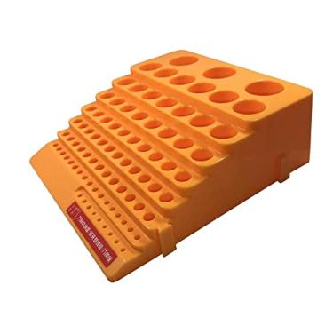 Imagem de Baoblaze Organizador de alargador de fresa funciones, de ferramentas, acessórios de manicure, suporte para estojo de armazenamento de brocas, uma