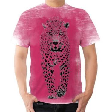 Imagem de Camiseta Camisa Onça Pintada Leopardo Jaguar Pantanal 4 - Estilo Krake
