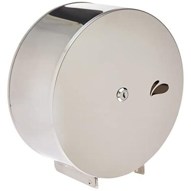 Imagem de Dispenser P/Papel Higiênico Tipo Rolão (300/500M) Visium - Aço inox 430 Polido - Biovis