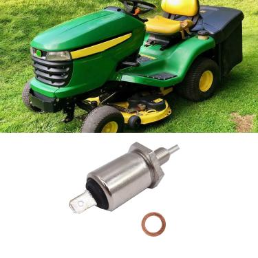 Imagem de munirater Solenoide de Desligamento de Combustível Substituição para John Deere Kawasaki Substitui 21188-2011 e M138477 X475 Cortador