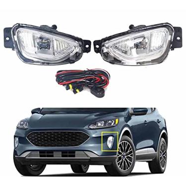 Imagem de JESYMBX 1 par de luzes de neblina LED peças de automóvel conjunto de farol de neblina para Ford Escape 2020 2021